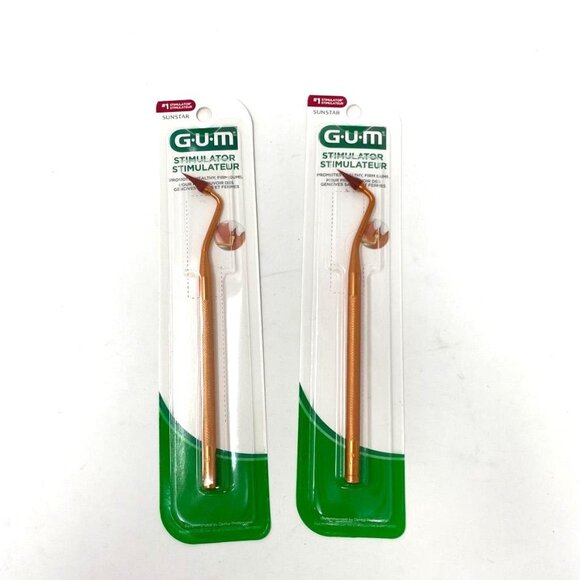Butler Sunstar GUM Stimulator 2 Pack Oral Gum Health Hygiene Dental - Picture 3 of 10